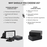 Handmade Activated Charcoal Soap Bar – Natural Detox, Oil Control & Acne Care